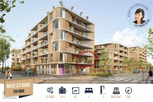 t2 à la vente -   59240  DUNKERQUE, surface 62 m2 vente t2 - UBI431318279